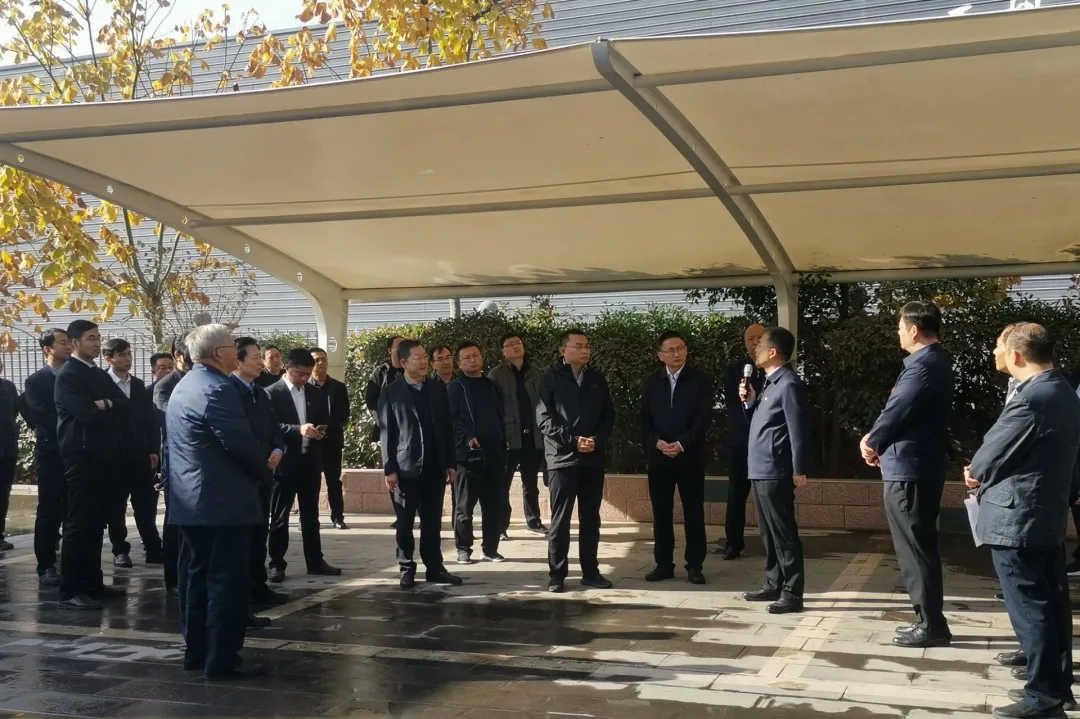 熱烈歡迎｜山西省陽泉市政府考察團一行蒞臨建信耐材參觀調研