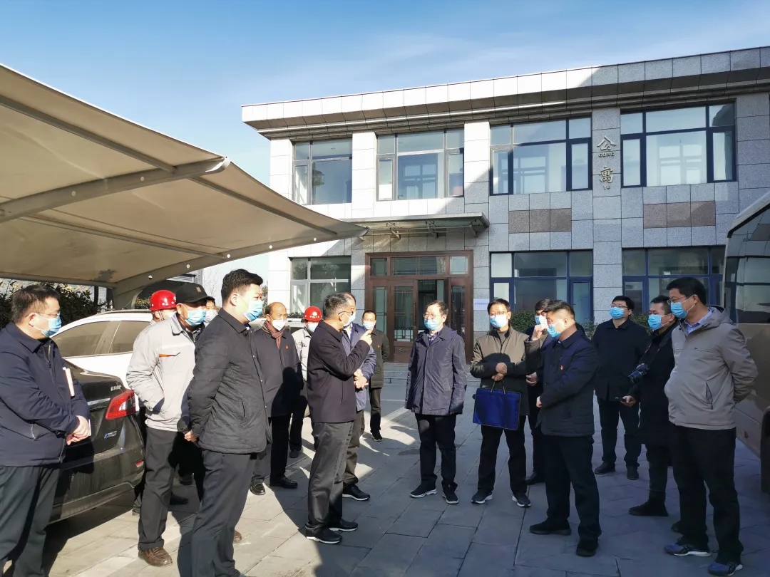 新密市委副書記、市長張紅偉一行蒞臨鄭州建信指導企業(yè)復工和疫情防控工作